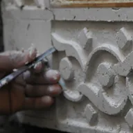 Le travail des artisans pendant la rénovation